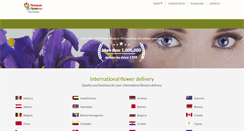 Desktop Screenshot of premiumfloristworld.com